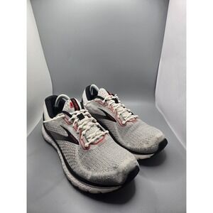 Brooks Mens Glycerin 18 1103291D094 Gray Black Running Shoes Mens Size 9.5